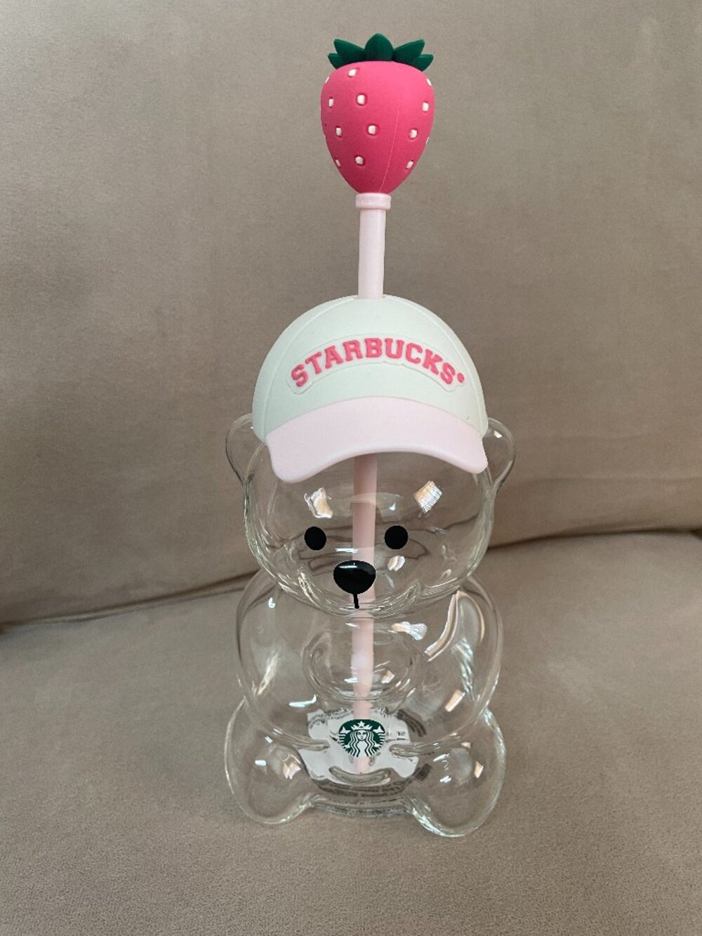 2026 Starbucks Bearista Glass – Pink 💗
